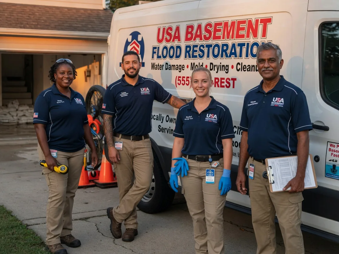 Basement Flood Cleanup company in Linwood, MI
