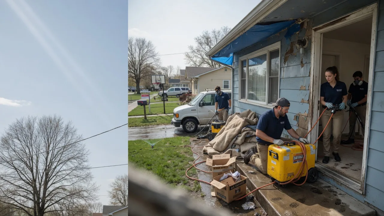 Basement Flood Cleanup in Linwood, MI near me